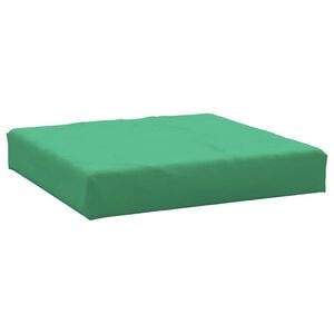 vidaXL Palettenkissen Gr&uuml;n 60x60x9,5 cm Oxford-Gewebe
