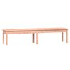 vidaXL 2-Sitzer-Gartenbank 203,5x44x45 cm Massivholz Douglasie