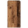 vidaXL Waschmaschinen-Schrank Altholz 67,5 x 48 x 97 cm Holzwerkstoff