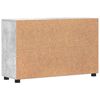 vidaXL Sideboard Beton Grau 88,5 x 30,5 x 55,5 cm Holzwerkstoff