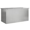 vidaXL Gartenlagerkissenbox Verzinkter Stahl 100 x 50,5 x 50 cm 220 L