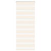 vidaXL Zebrarollo Marmorbeige 60x100 cm Stoffbreite 55,9 cm Polyester