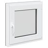 Kellerfenster RISOR Anthrazit 50 x 50 cm PVC und Glas