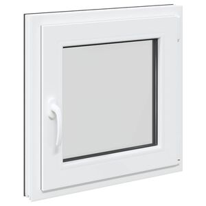vidaXL Kellerfenster RISOR 50 x 50 cm PVC und Glas Anthrazit