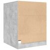 vidaXL Waschmaschinenschrank Betongrau 71x71,5x91,5 cm