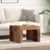 vidaXL Couchtisch Altholz 50 x 50 x 35 cm Holzwerkstoff