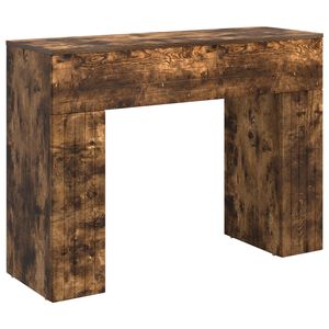 vidaXL Couchtisch R&auml;uchereiche 102 x 35 x 75 cm Holzwerkstoff