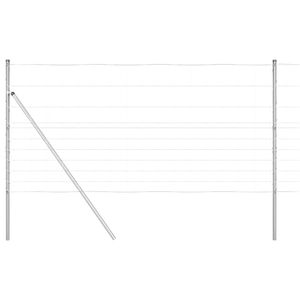 vidaXL Zaunpfosten Galvanisiert 25 x 1,2 m Stahl