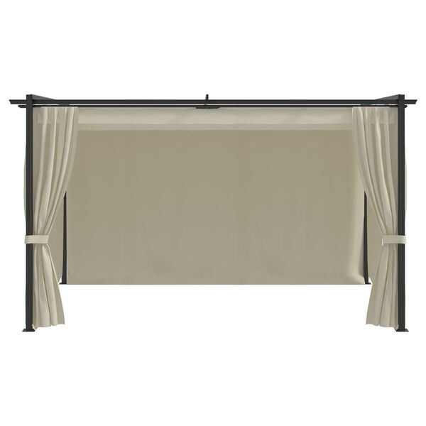 vidaXL Pavillon 4 x 3 m Creme