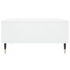 vidaXL Couchtisch Weiß 60x60x30 cm Holzwerkstoff