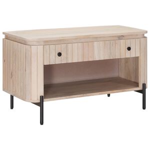 vidaXL Schuhbank mit Schubladen mit Regal mit Speicher 85 x 37 x 48 cm
