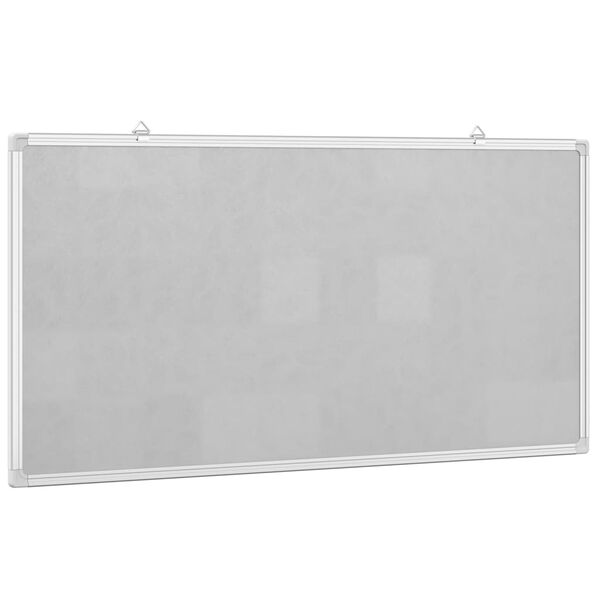 vidaXL Magnetisches Whiteboard 100x50x1,7 cm Aluminium