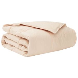 vidaXL Sommerdecke Beige 135 x 200 cm 100% nat&uuml;rlicher Kapok