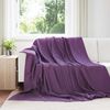 vidaXL Wohndecken 6 pcs Lila 270 x 240 cm Fleece