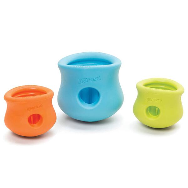 West Paw Hundespielzeug mit Zogoflex Toppl Apfelgr&uuml;n S