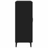 vidaXL Sideboard Schwarz 69,5x34x90 cm Holzwerkstoff