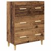 vidaXL Highboard Altholz 69,5 x 32,5 x 180 cm Holzwerkstoff