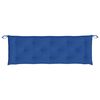 vidaXL Gartenbank-Auflage Blau 150x50x7 cm Oxford-Gewebe