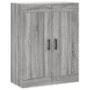 vidaXL Highboard Grau Sonoma 69,5x34x180 cm Holzwerkstoff