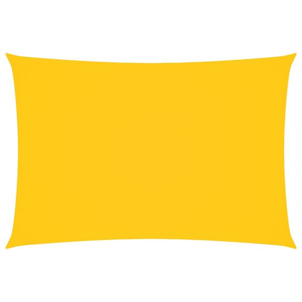 vidaXL Sonnensegel Oxford-Gewebe Rechteckig 3x5 m Gelb