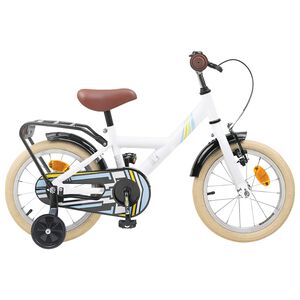 vidaXL Kinderfahrrad 12 Zoll f&uuml;r 2-4 Jahre alt Wei&szlig;