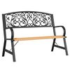 vidaXL Gartenbank 120 cm Holz