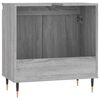 vidaXL Badschrank Grau Sonoma 58x33x60 cm Holzwerkstoff