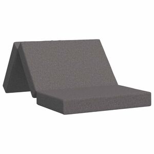 vidaXL Klappsofa Bett 100 x 67 x 45 cm Hellgrau