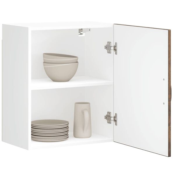 vidaXL K&uuml;chen-H&auml;ngeschrank Lucca R&auml;uchereiche Holzwerkstoff