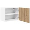 vidaXL H&auml;ngeschrank 2 pcs Artisan-Eiche und Wei&szlig; 50 x 31 x 40 cm