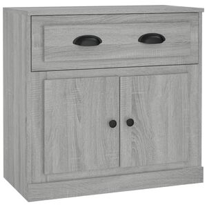 vidaXL Sideboard Grau Sonoma 70x35,5x67,5 cm Holzwerkstoff