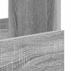 vidaXL Magazinregal Graues Sonoma 102 x 30 x 45 cm
