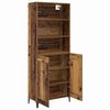 vidaXL Highboard 2 pcs Altholz Holzwerkstoff