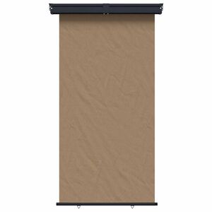 vidaXL Balkon Seitenmarkise 140 x 250 cm 100% Polyester Eisen Stahl