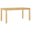 vidaXL Esstisch Corona 160x80x75 cm Massivholz Kiefer