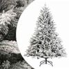 vidaXL K&uuml;nstlicher klappbarer Weihnachtsbaum 120 cm PVC und Metall