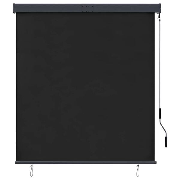 vidaXL Au&szlig;enrollo 140x250 cm Anthrazit