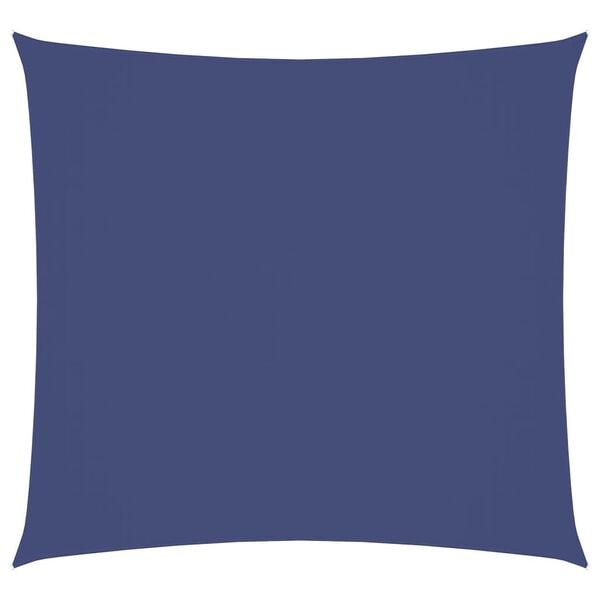 vidaXL Sonnensegel Oxford-Gewebe Quadratisch 3x3 m Blau