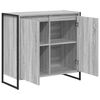 vidaXL Seitenschrank Graues Sonoma 79 x 36 x 75 cm Holzwerkstoff