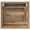 vidaXL Badezimmerschrank Artisan-Eiche 41 x 38,5 x 45 cm Holzwerkstoff