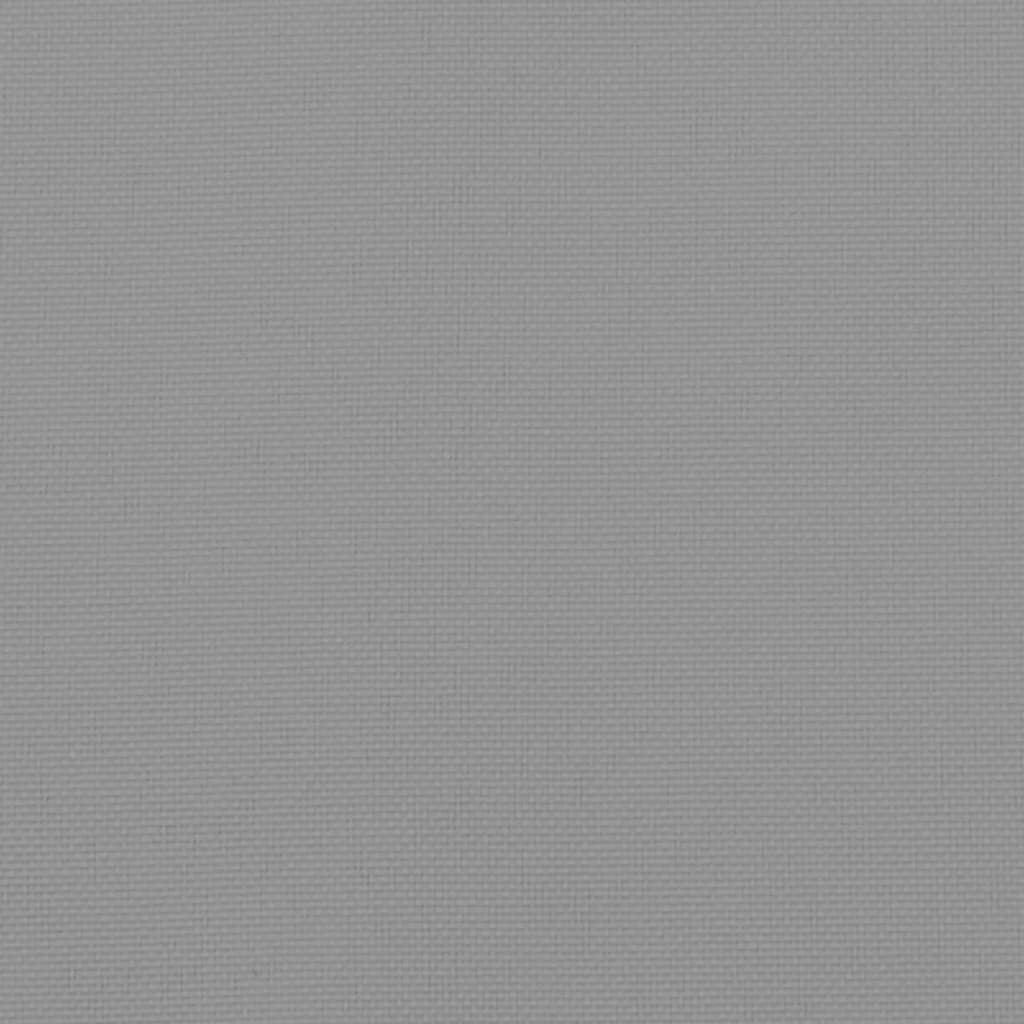 vidaXL Gartenbank-Auflage Grau 150x50x3 cm Oxford-Gewebe