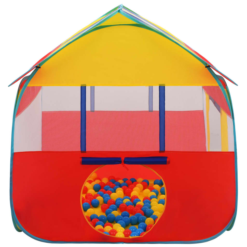 vidaXL Spielzelt mit 300 Bällen Handtasche Pop Up Spielhaus Kinderspielzelt Kinderzelt Babyzelt Bällebad Spielzeug Zuhause Garten XXL