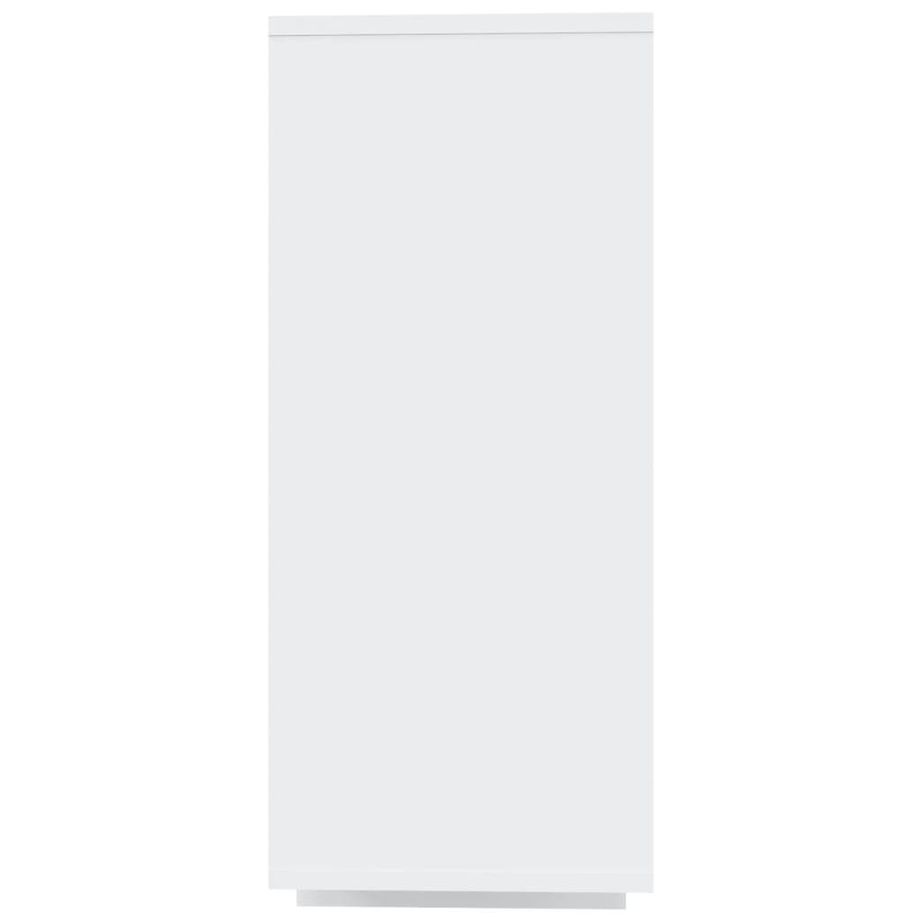 vidaXL Sideboard Weiß 120x30x75 cm Holzwerkstoff
