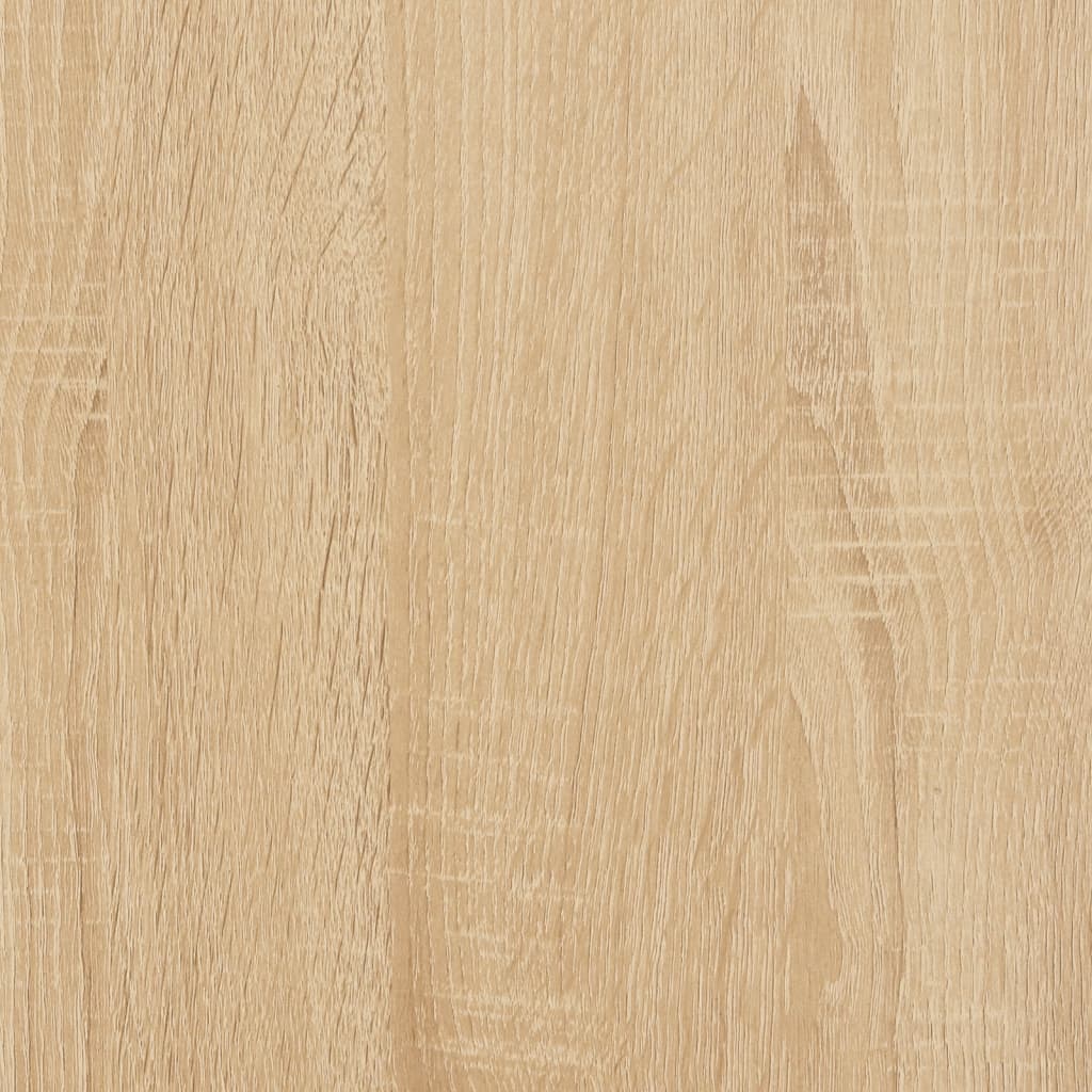 vidaXL Konsolentisch mit Ablage Sonoma-Eiche 100x29x75cm Holzwerkstoff