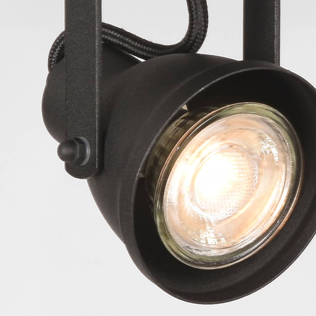 LABEL51 LED-Spot mit 2 Strahlern Max 30x9x16 cm Schwarz