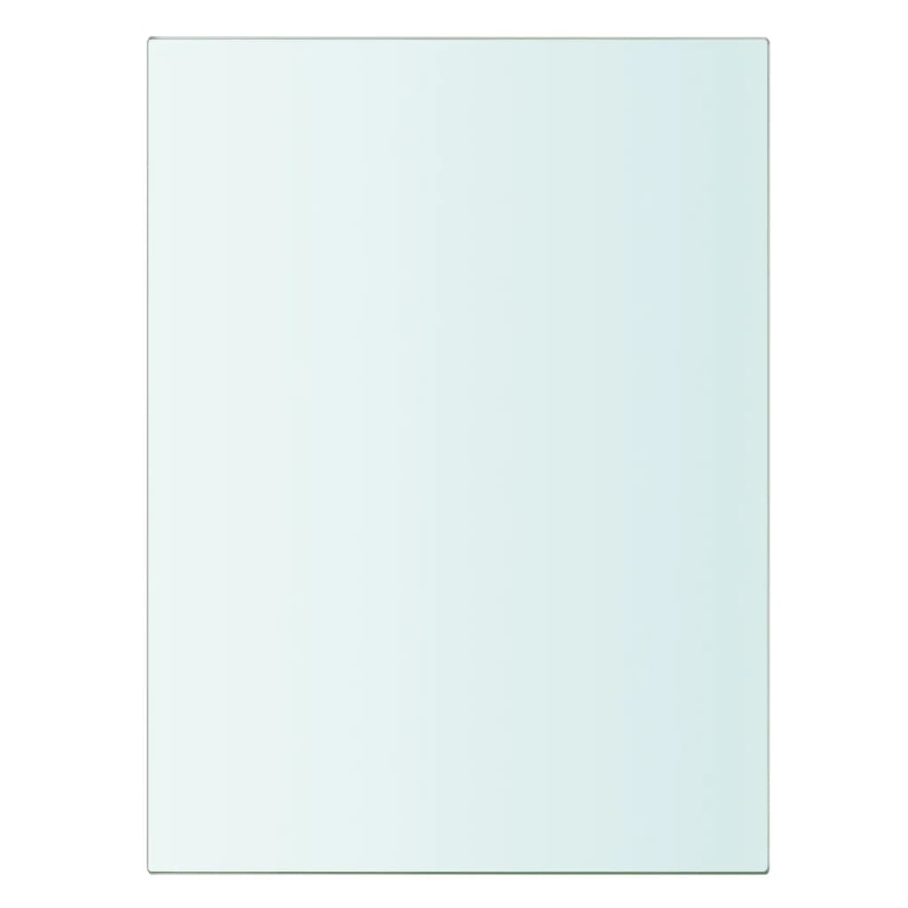 vidaXL Regalböden 2 Stk. Glas Transparent 20 x 15 cm