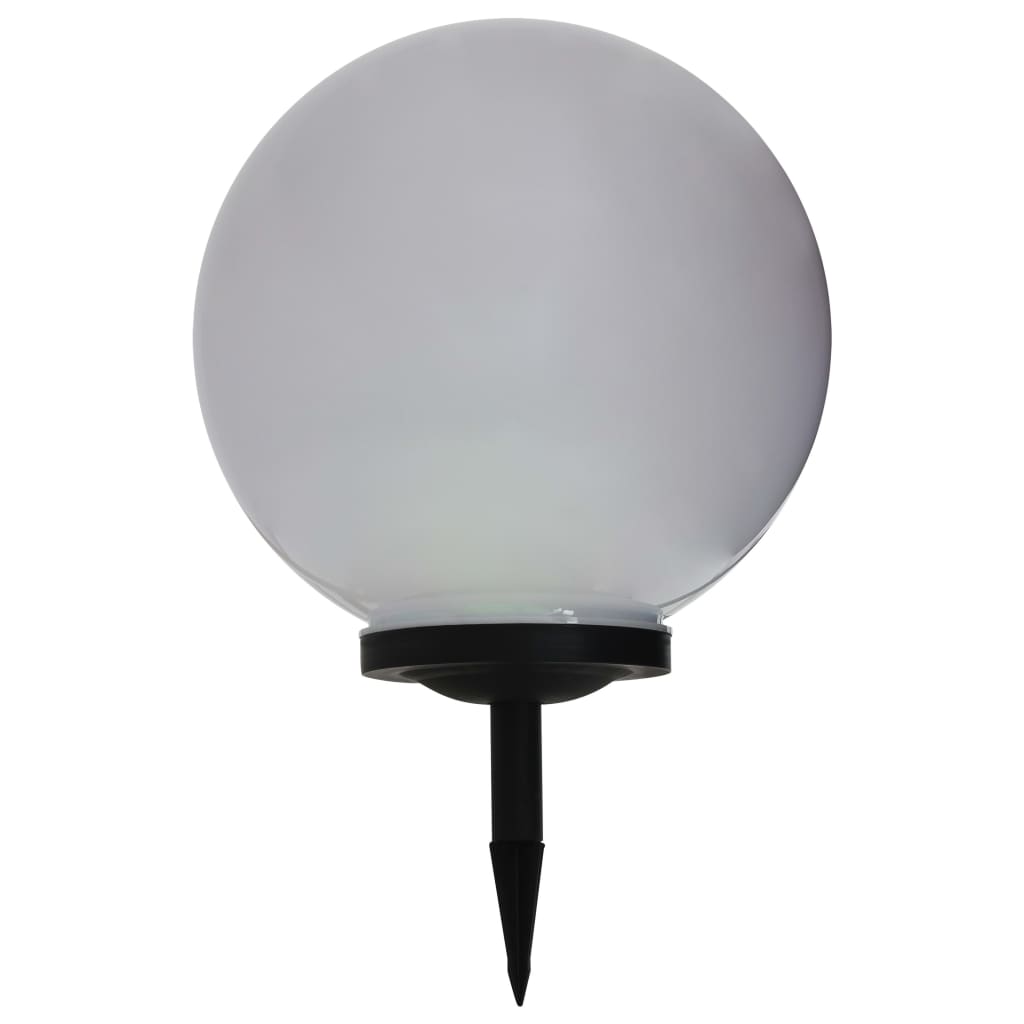 vidaXL Außen-Solarlampen 2 Stk. LED Kugel 40 cm RGB