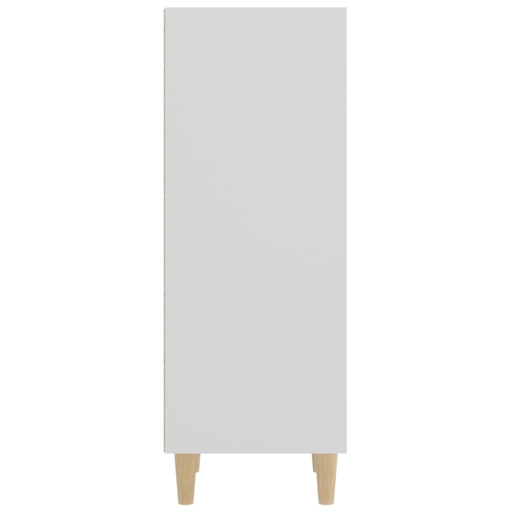vidaXL Sideboard Weiß 34,5x32,5x90 cm Holzwerkstoff