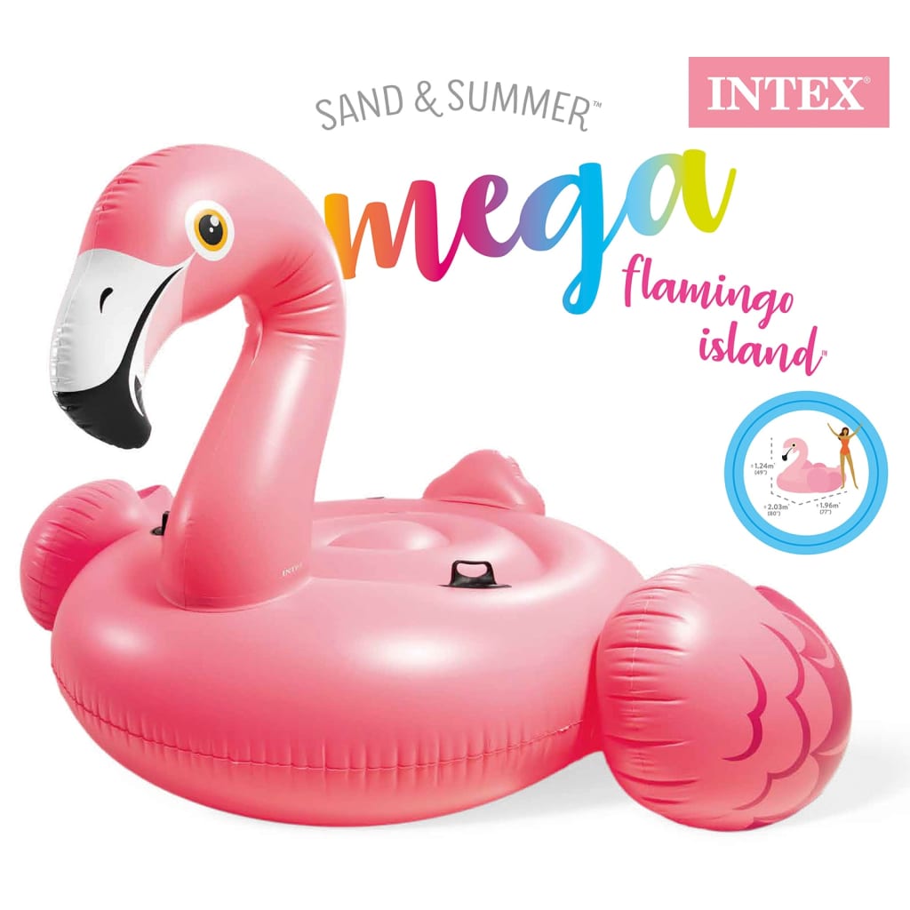 Intex Badeinsel Mega Flamingo Island 56288EU