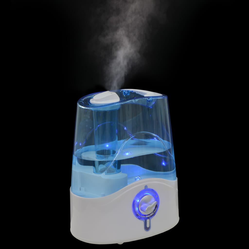 vidaXL Ultraschall-Luftbefeuchter kühler Nebel Nachtlicht 6 L 300 ml/h